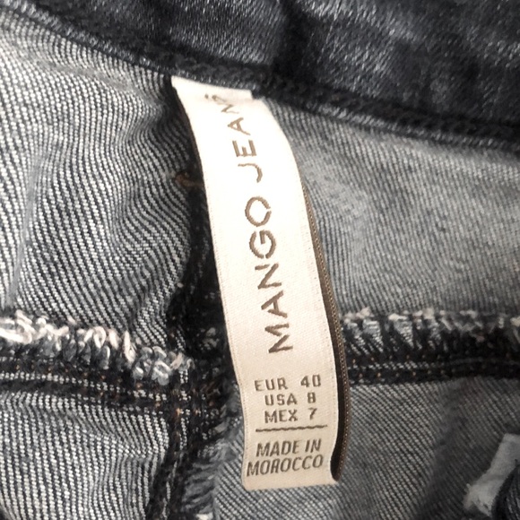 Mango blue denim jeans - Picture 4 of 8